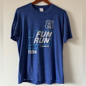 Vintage Blue Fun Run 1994 T-Shirt
